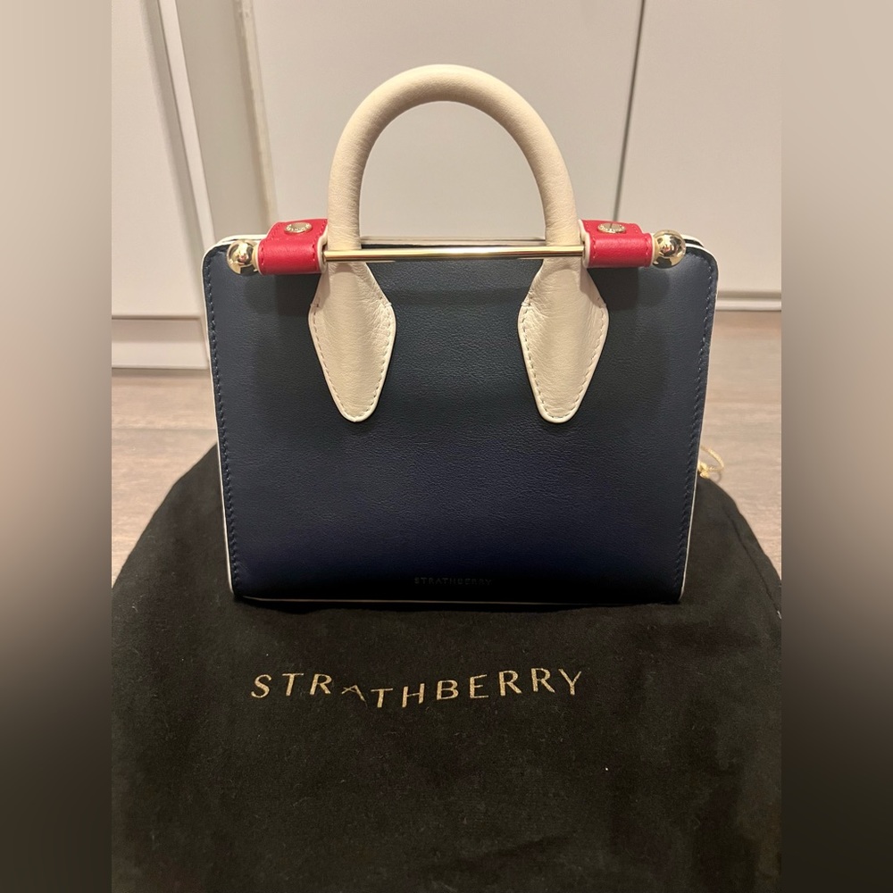 NWT The Strathberry Nano Leather Tote
